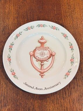 vintage 1970’s ‘Avon Calling' Accent Plate